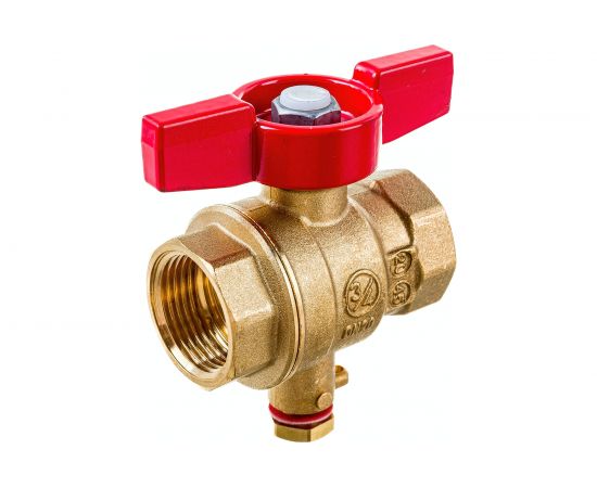 Шаровой кран для зонда Giacomini с вн/вн резьбой, 3/4 R851TY104 – изображение 3