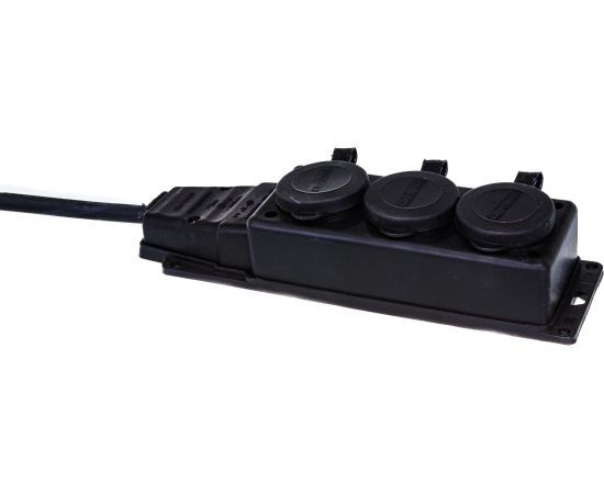 Силовой шнур-удлинитель ЭНАРГИТ КГ 3*2,5 ГОСТ 3 розетки 40 метров ip 44 вилка/колодка КГ325-40-3-44 – изображение 4