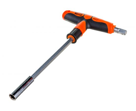 Набор TDM отвертка с Т-образной ручкой с битами и торцевыми головками №3 21 предмет "Алмаз" SQ1019-0203 – изображение 4