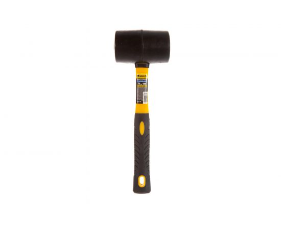Резиновая черная киянка с фибергласовой ручкой 680г STAYER PROFESSIONAL 2054-75 – изображение 4