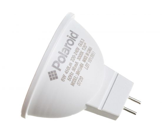 Светодиодная лампа Polaroid 220V MR16 6W 3000K GU5.3 450lm PL-MR1663 – изображение 4