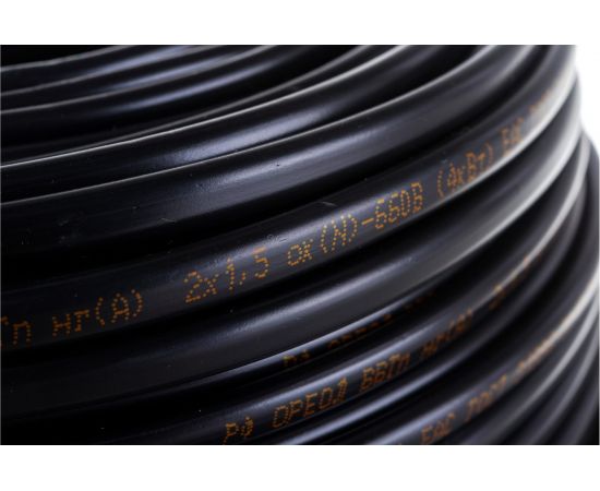 Кабель ОРЕОЛ ВВГп-НГ А 2х1,5 мм ГОСТ 50 м 71178 – изображение 4