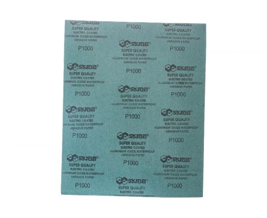 Бумага абразивная влагостойкая (10 листов; 230х280 мм; P1000) SKRAB 35728 – изображение 4