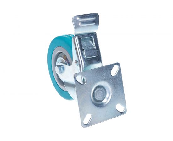 Колесо аппаратное поворотное с тормозом Longway SCgb 42 – изображение 4