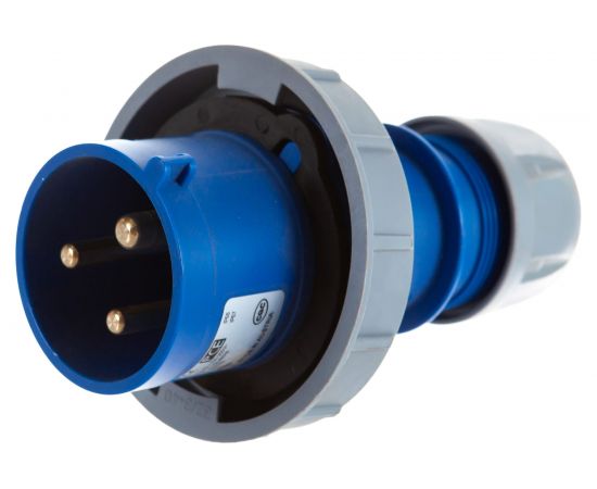 Кабельная вилка PCE 32А 220V 1P+N+E IP67 0232-6 – изображение 4