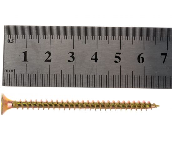 Универсальные саморезы СУ-Ж ЗУБР, 70 x 5.0 мм, 15 шт, желтый цинк, 300396-50-070 – изображение 4