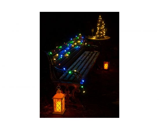 Светодиодная уличная гирлянда ЧУДЕСНЫЙ САД GRG-F550 Цветы, 50 LED, 3000K, 5 метров, на 3xAA 4606400206866 – изображение 4