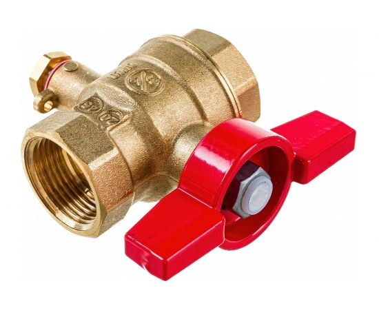 Шаровой кран для зонда Giacomini с вн/вн резьбой, 3/4 R851TY104 – изображение 5