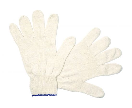 Перчатки АНТЕЙ ПЛЮС Эконом, 10 класс вязки, 100 текс 30-32г, белые, 250 пар 001 – изображение 5