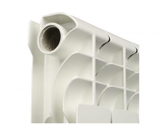 Алюминиевый радиатор ROMMER Profi 350 AL350-80-80-080 12 секций RAL9016 86624 – изображение 7