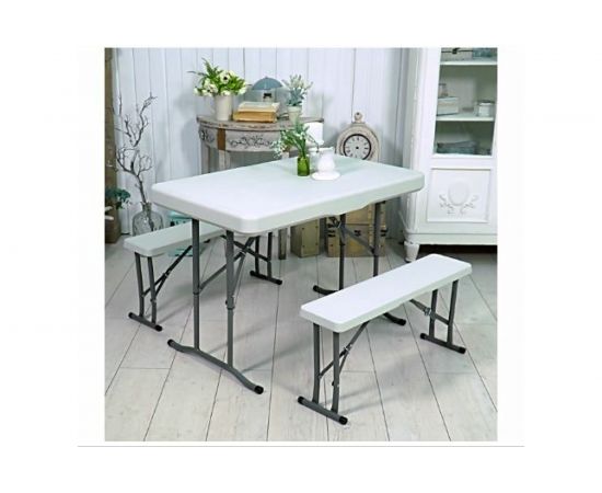 Набор складной мебели Green Glade 2 скамьи B113 – изображение 7