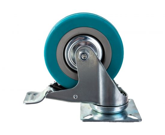 Колесо аппаратное поворотное с тормозом Longway SCgb 42 – изображение 7