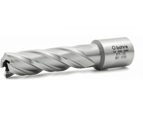 Сверло корончатое по металлу HSS Bohre 15х55 мм КБ010067 