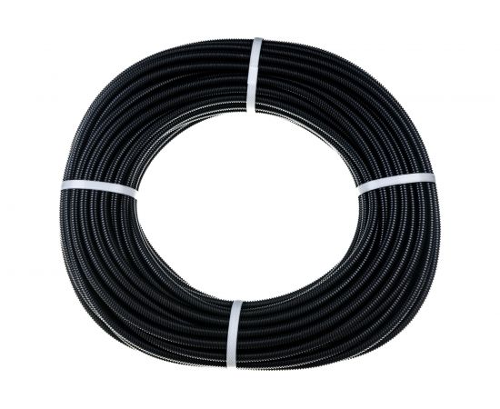 Гофрированная труба DKC DN 10 мм, V2, Dвн 9,7 мм, Dнар 13,00 мм, 50м PA601013F2 