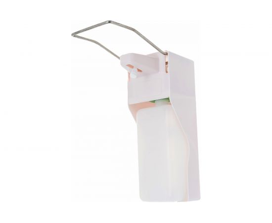 Настенный локтевой дозатор для антисептика Аквалиния 1000 мл А-19 