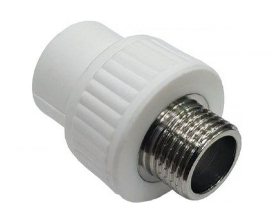 Муфта RTP PN25 комбинированная, наружная резьба, D20х3/4 мм 10663 