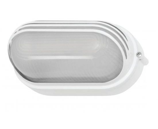 Влагозащищенный светильник Navigator 94 816 NBL-O3-60-E27/WH НПБ 1407 белый овал с ресничками 60Вт IP54 4607136948167 51050 