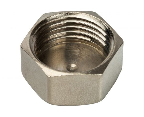 Никелированная заглушка STOUT 2 RG008Q0R2OOPNC 