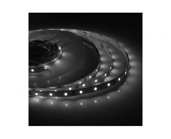 Светодиодная лента Apeyron 12В, 4,8Вт/м, smd3528, 60д/м, IP20, 280Лм/м, ширина подложки 8мм/142 