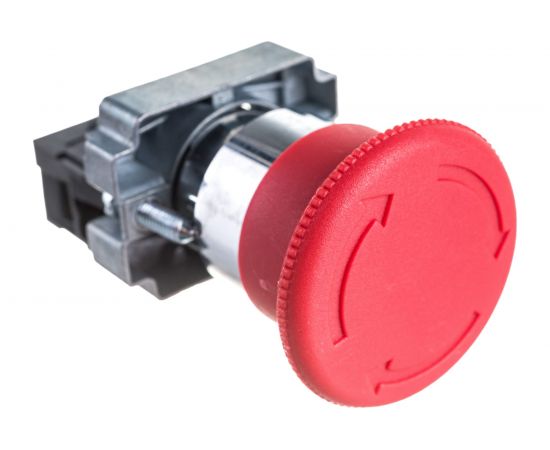 Аварийная кнопка BS542 Грибок, с фиксацией, поворотная, красный SQ0704-0052 