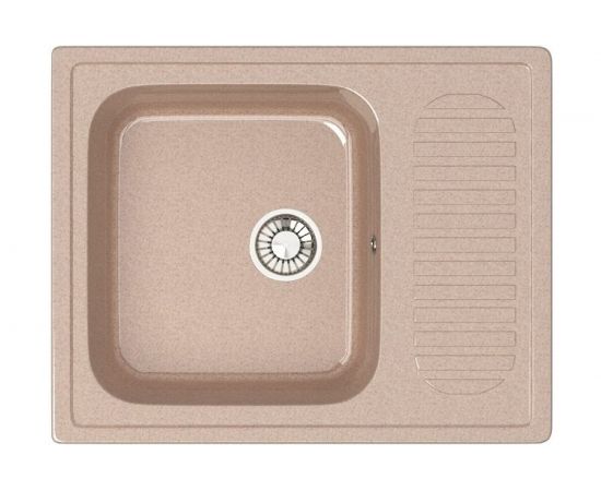 Кухонная мойка GLANZ цвет: песочный J-015-34 