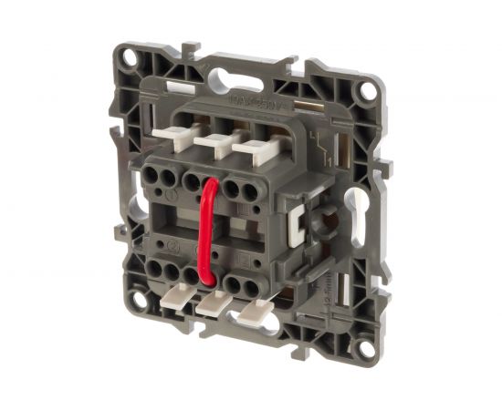 Двойной выключатель ЭРА 12-1004-02 10АХ-250В, IP20, без м.лапок, 12, слоновая кость Б0014652 – изображение 2