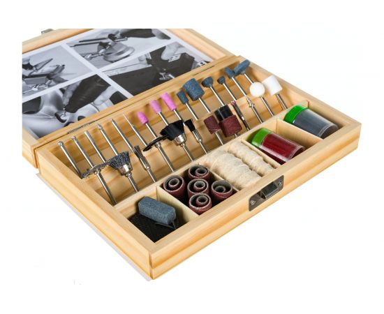 Набор насадок для гравера DH100 100 предметов DEKO 065-0783 – изображение 2