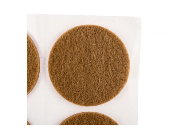 Подкладка ЕВРОПАРТНЕР фетр, корич. 35мм 12шт. 6 9187 2 – изображение 2