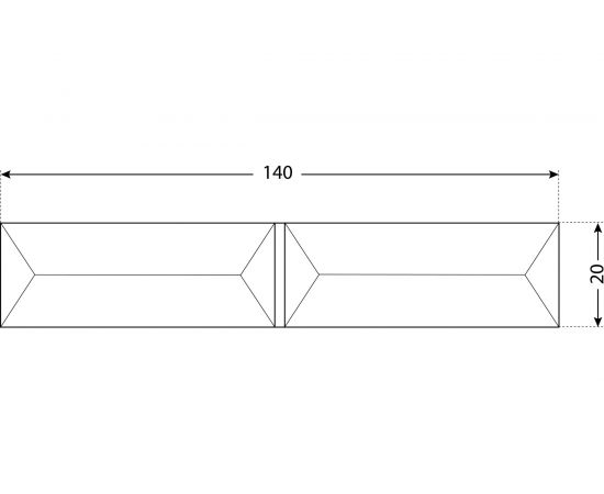 Шарнир-петля под сварку Аллюр (20х140 мм; регулируемая; с шариком; каплевидная) 1117 – изображение 2