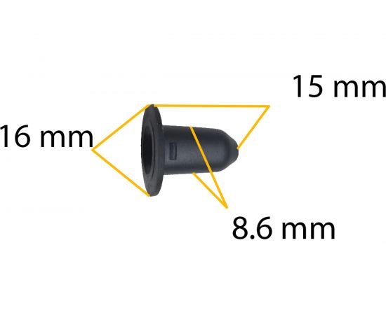 Автокрепеж для VAG 10 шт 3C0853586 КрепАвто 1943 – изображение 2