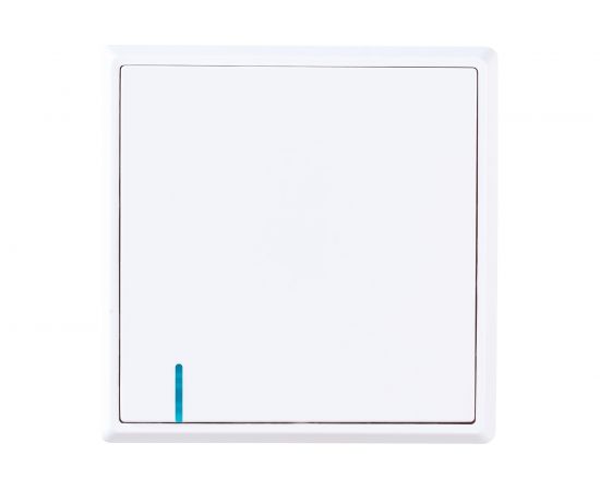 Беспроводной выключатель GRITT Practic 1 клавиша, белый 11001 – изображение 2