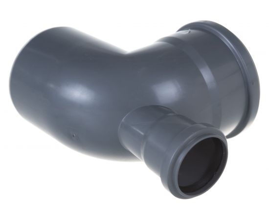 Отвод LAMMIN 110х90°, с верхним патрубком 50 мм Lm35041050901 – изображение 3