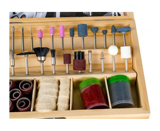 Набор насадок для гравера DH100 100 предметов DEKO 065-0783 – изображение 3