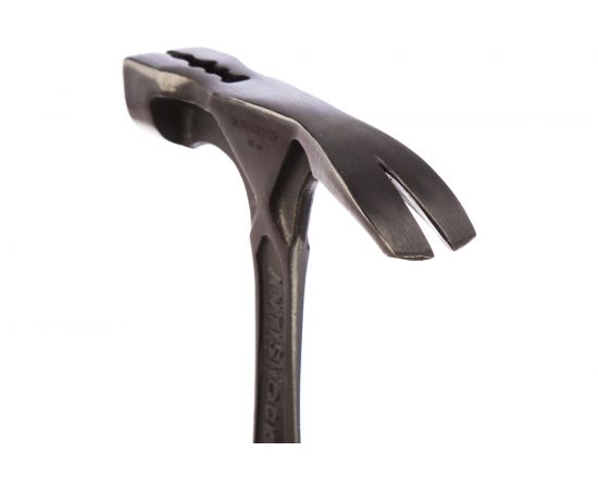 Молоток NIKONA Roughneck ANTISHOCK с изогнутым гвоздодером, цельнокованный, 20oz 60-720 – изображение 3