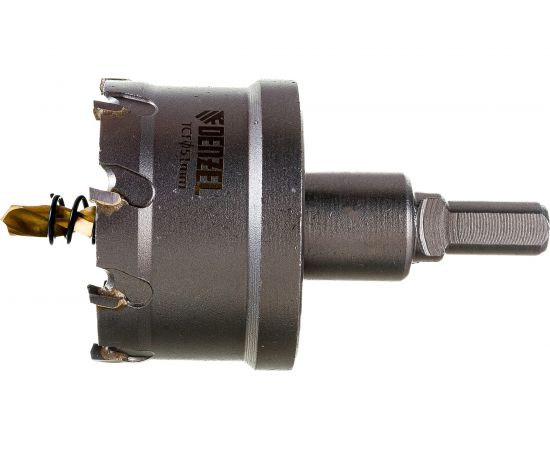 Коронка твердосплавная по металлу 51 мм DENZEL 724016 – изображение 3