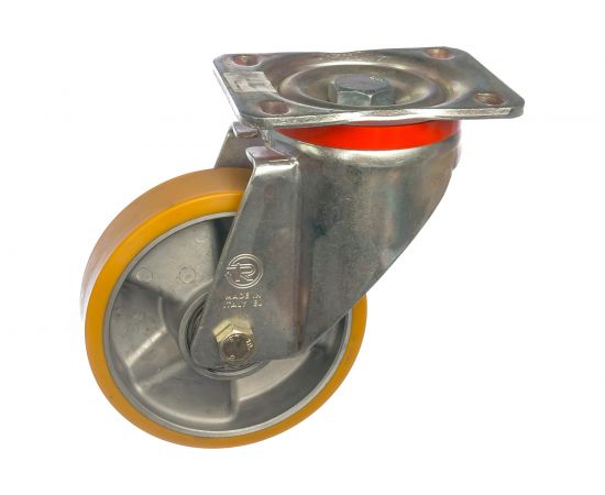 Колесо с вращающейся опорой и пластиной крепления (150 мм; 600 кг) Tellure rota 657604 – изображение 3