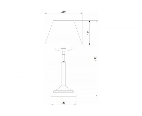 Настольный светильник Eurosvet 01010 1 черный 00000080138 – изображение 3