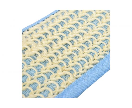 Мочалка из сизаля Банные Штучки лента с сегментами хлопка, 8x70 см, 8x80 см 40098 – изображение 4