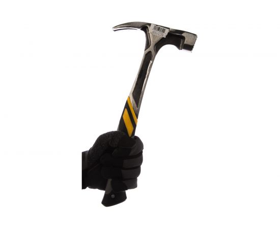 Молоток NIKONA Roughneck ANTISHOCK с изогнутым гвоздодером, цельнокованный, 20oz 60-720 – изображение 4