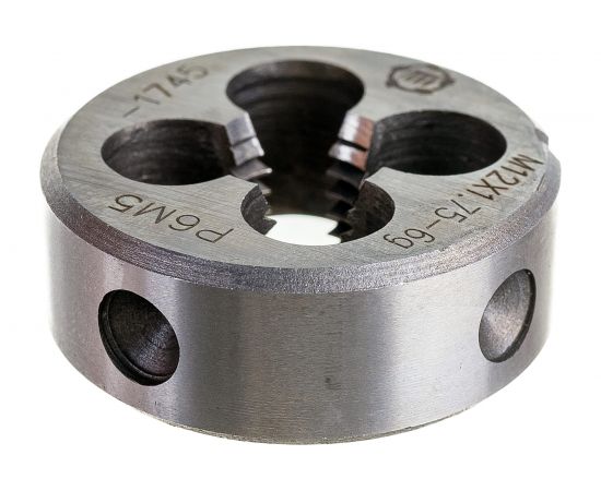 Плашка М 12 х1.75 Р6М5 6g ТМ Туламаш 137173 – изображение 4