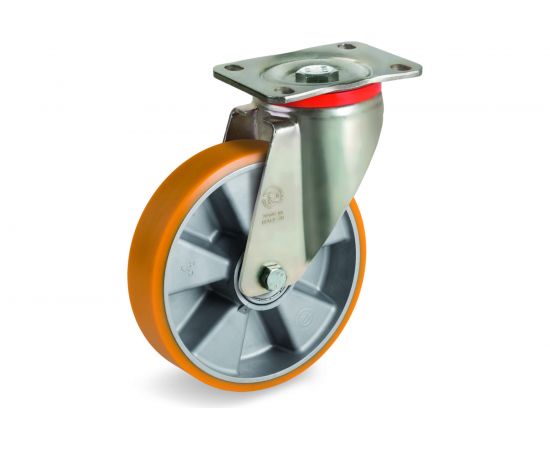 Колесо с вращающейся опорой и пластиной крепления (150 мм; 600 кг) Tellure rota 657604 – изображение 5