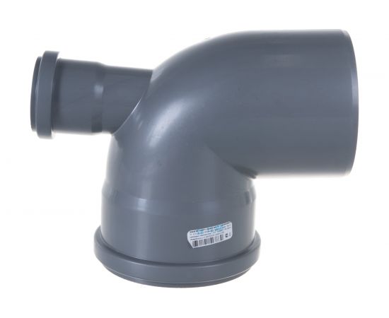 Отвод LAMMIN 110х90°, с верхним патрубком 50 мм Lm35041050901 – изображение 5