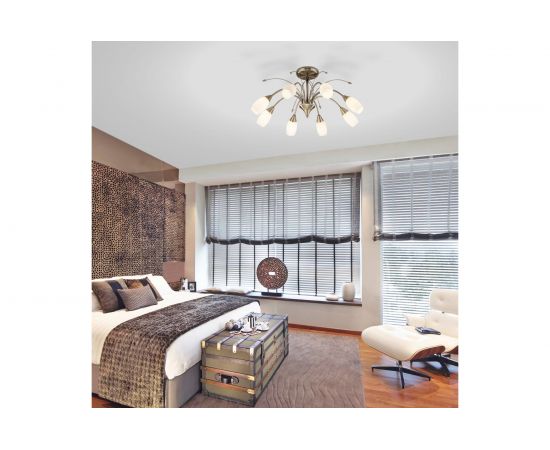 Потолочный светильник Eurosvet 30280 8 античная бронза a043221 – изображение 5