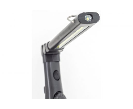 Фонарь ЯРКИЙ ЛУЧ OPTIMUS ACCU Click диммирование COB max.400лм +SMD 60лм, кольцо/магнит, Li-Ion 2000mA 4606400106470 – изображение 5