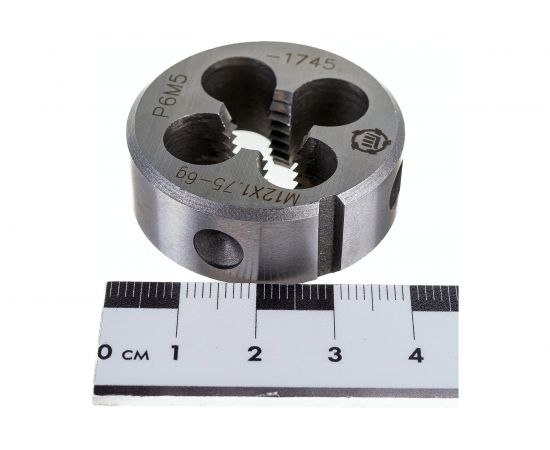 Плашка М 12 х1.75 Р6М5 6g ТМ Туламаш 137173 – изображение 6