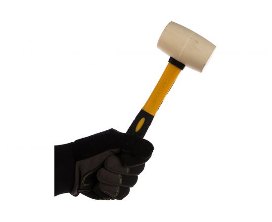 Белая резиновая киянка STAYER STAYER 230 г 20533-230 – изображение 6