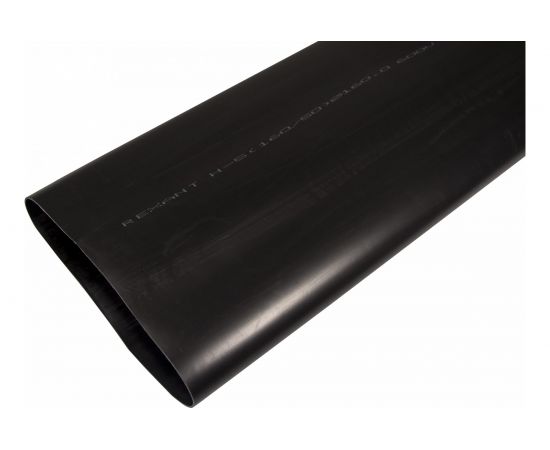 Клеевая термоусадка REXANT 160.0 / 50.0мм 3:1 1м черная 26-0160 