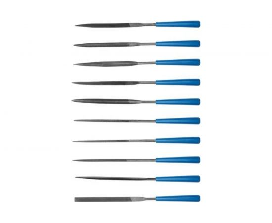 Набор алмазных надфилей Hogert Technik 10 шт HT3B809 