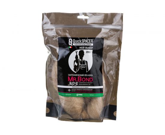 Сантехнический лён Mr.Bond 305 коса 5030500200 