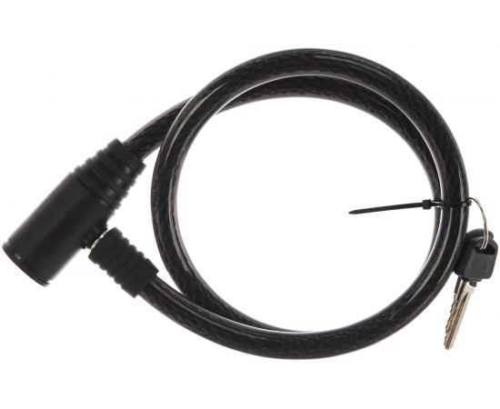 Навесной велосипедный замок SANTOOL длина троса - 800 мм, d - 12 мм 080215-800 